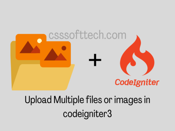 How to upload multiple file in codeigniter ?